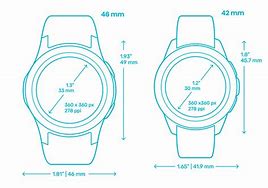 Image result for Samsung Smart Watch Dimensions