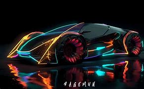 Image result for Futuristic Neon Car