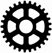 Image result for Vector Gear Stencil