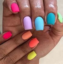 Image result for Summer Rainbow Nails