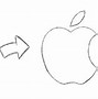 Image result for Shaded Drawing of Apple Logo
