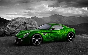 Image result for Alfa Romeo 8C Green