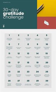 Image result for 30-Day Gratitude Challenge for Children