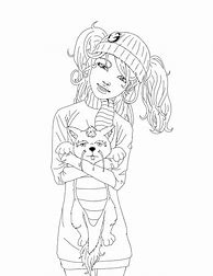 Image result for Anime Snow Girl Drawing