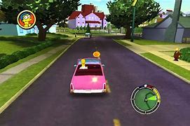 Image result for Simpsons Hit and Run Gameplay