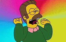 Image result for Ned Flanders Vaporwave
