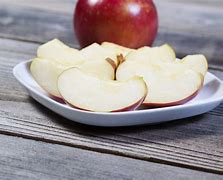 Image result for raw apples slice