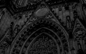 Image result for Black and White Gothic Background