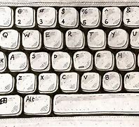 Image result for Keyboard Sketch Drawing
