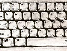 Image result for Keyboard Sketch for Phone