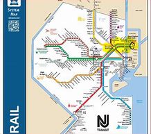Image result for NJ Transit Rail Map