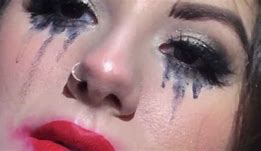 Image result for Girl with Smudged Makeup Meme