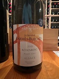 Image result for Barmes Buecher Pinot Gris Rosenberg Vendange Tardive