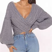 Image result for Fashion Nova Sweater Grey