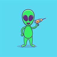 Image result for Cartoon Alien Gun