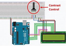 Image result for LCD 1602 Contrast