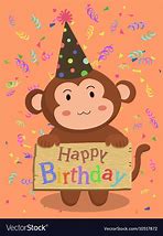 Image result for Birthday Monkey Images