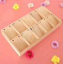 Image result for High-End Wooden Earring Display for Craft Fairs