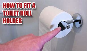 Image result for Adhesive Toilet Paper Roller