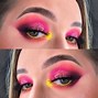Image result for Neon Pink Makeup
