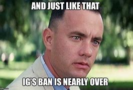Image result for Ban Sign Meme