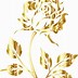 Image result for Black and Gold Flowers Clip Art