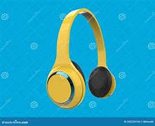 Image result for Blue and Yellow Headphones