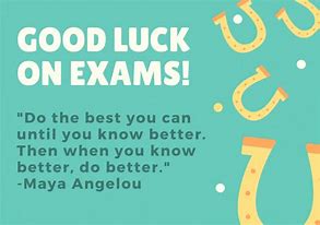 Image result for Good Luck On Finals Quote Funny