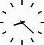 Image result for Analog Clock with Sans Font