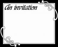 Image result for Printable Plain Invitation Templates