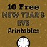 Image result for New Year Free Printables