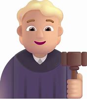 Image result for Judge Emoji