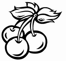 Image result for Clip Art of Fruits Black and White