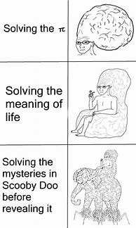 Image result for Big Brain Meme Cartoon