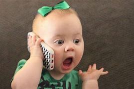 Image result for Baby Looking at Phone