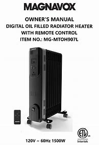 Image result for Magnavox Heater Manuals