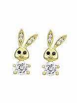 Image result for Golden Rabbit Earrings