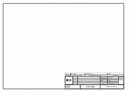 Image result for Blank Engineering Drawing Template