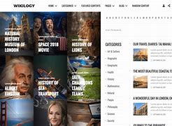 Image result for Wikipedia Website Template