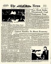 Image result for The News Run Newspaper 1971
