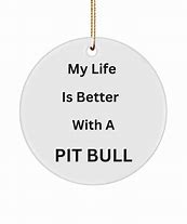 Image result for Pit Bull Ornament