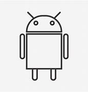 Image result for Icon Android Black White