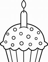 Image result for Cupcake Art Black and White