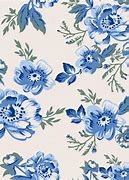 Image result for Preppy Wallpaper Flower Blue