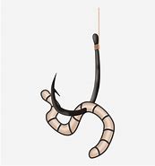 Image result for Round Fish Hook Clip Art