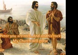 Image result for Jesus Peter Rock