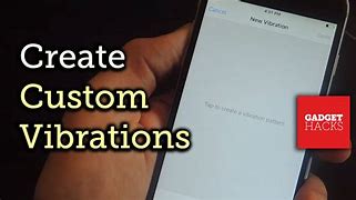 Image result for iPhone Custom Vibration