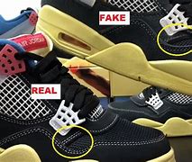 Image result for Fake Air Jordan 4