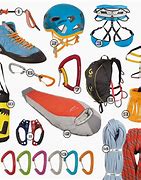 Image result for Mountain Climbing Gear