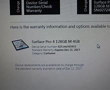 Image result for Microsoft Surface Pro Serial Number